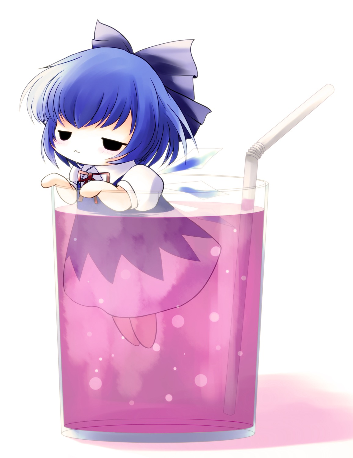 chibi, cirno, touhou, yume_shokunin