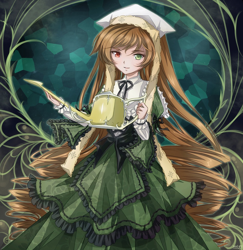 heterochromia, lolita_fashion, mtyy, rozen_maiden, suiseiseki