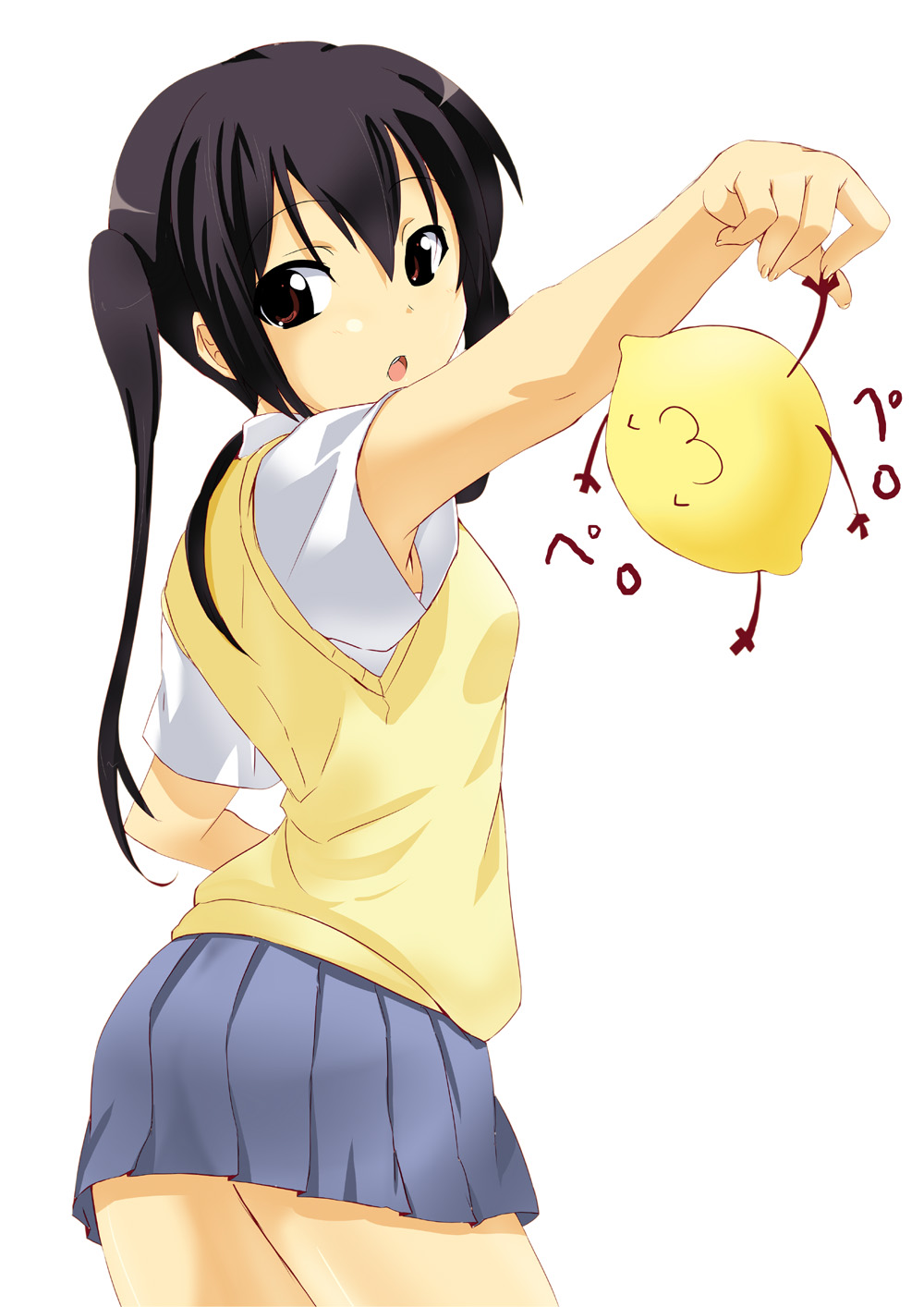 iga_tamaki, k-on!, nakano_azusa, seifuku