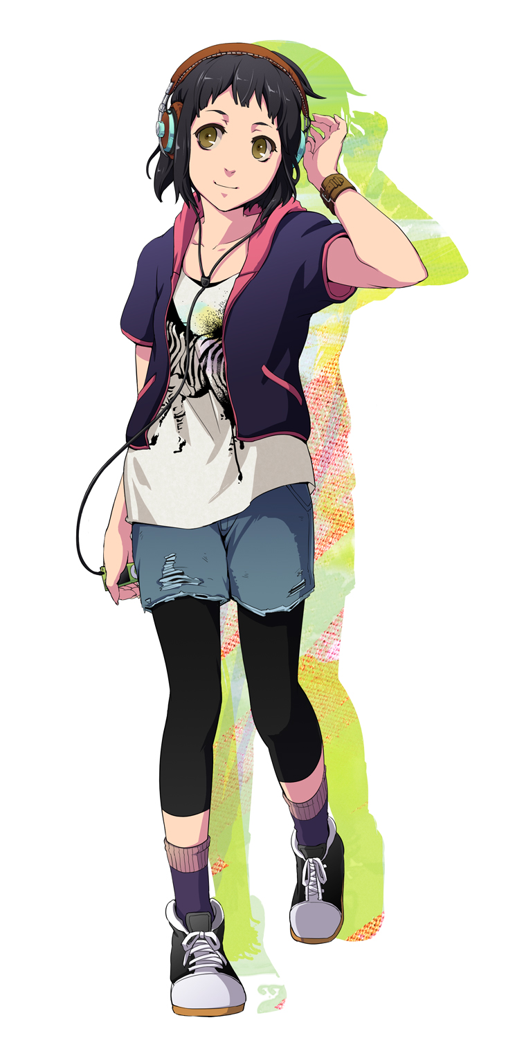 headphones, null_(chronix), pantyhose