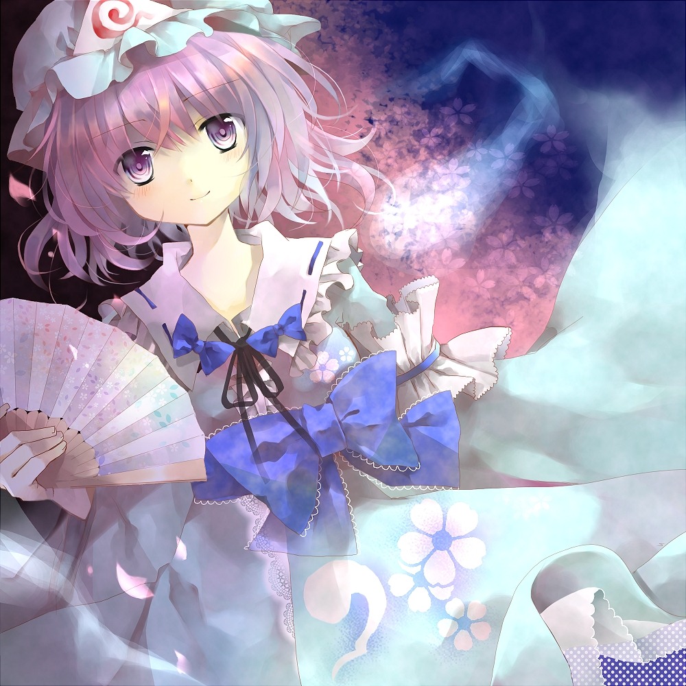 jin_rikuri, saigyouji_yuyuko, touhou