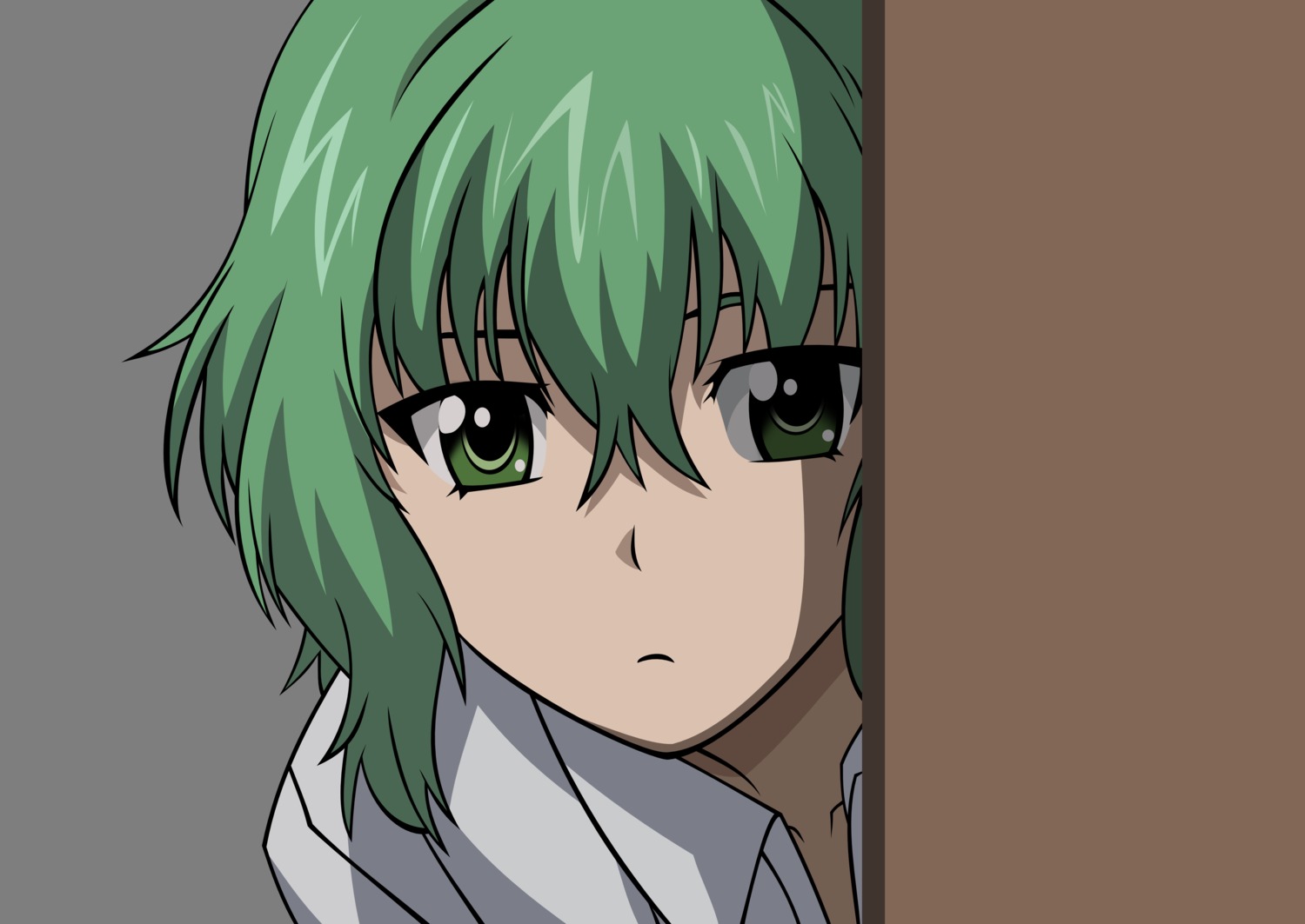 ichiban_ushiro_no_daimaou, korone, transparent_png, vector_trace