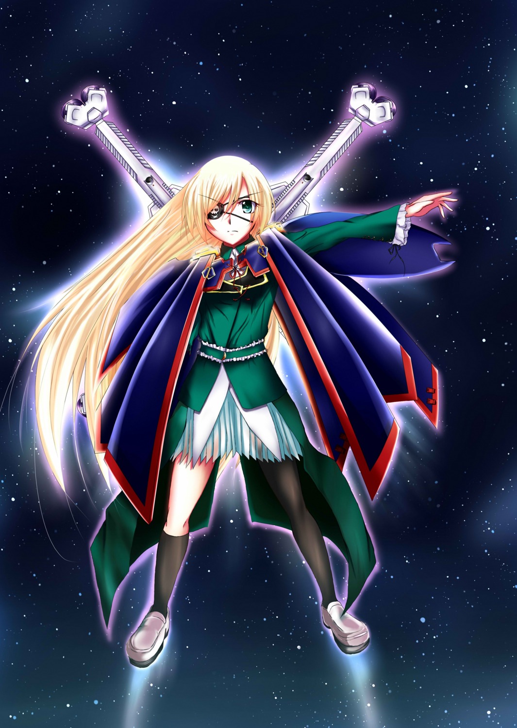 ein-l-f, eyepatch, gundam