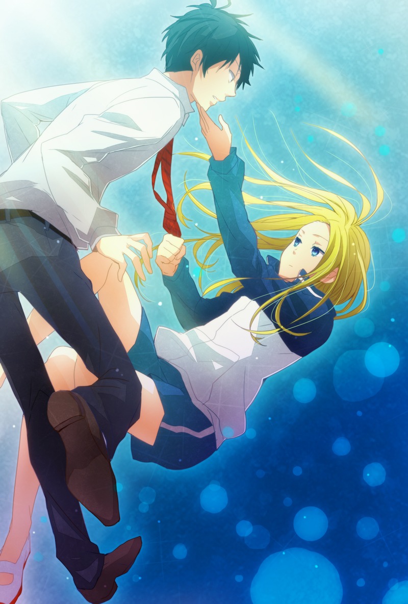 arakawa_under_the_bridge, ichinomiya_kou, morino_mizu, nino_(arakawa)