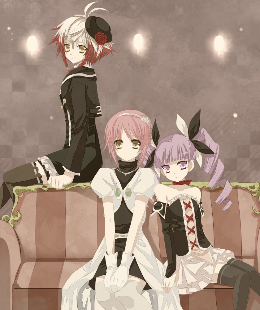 cheria_barnes, garter, pascal, peperonchiino, sophie_(tog), tales_of, tales_of_graces, thighhighs