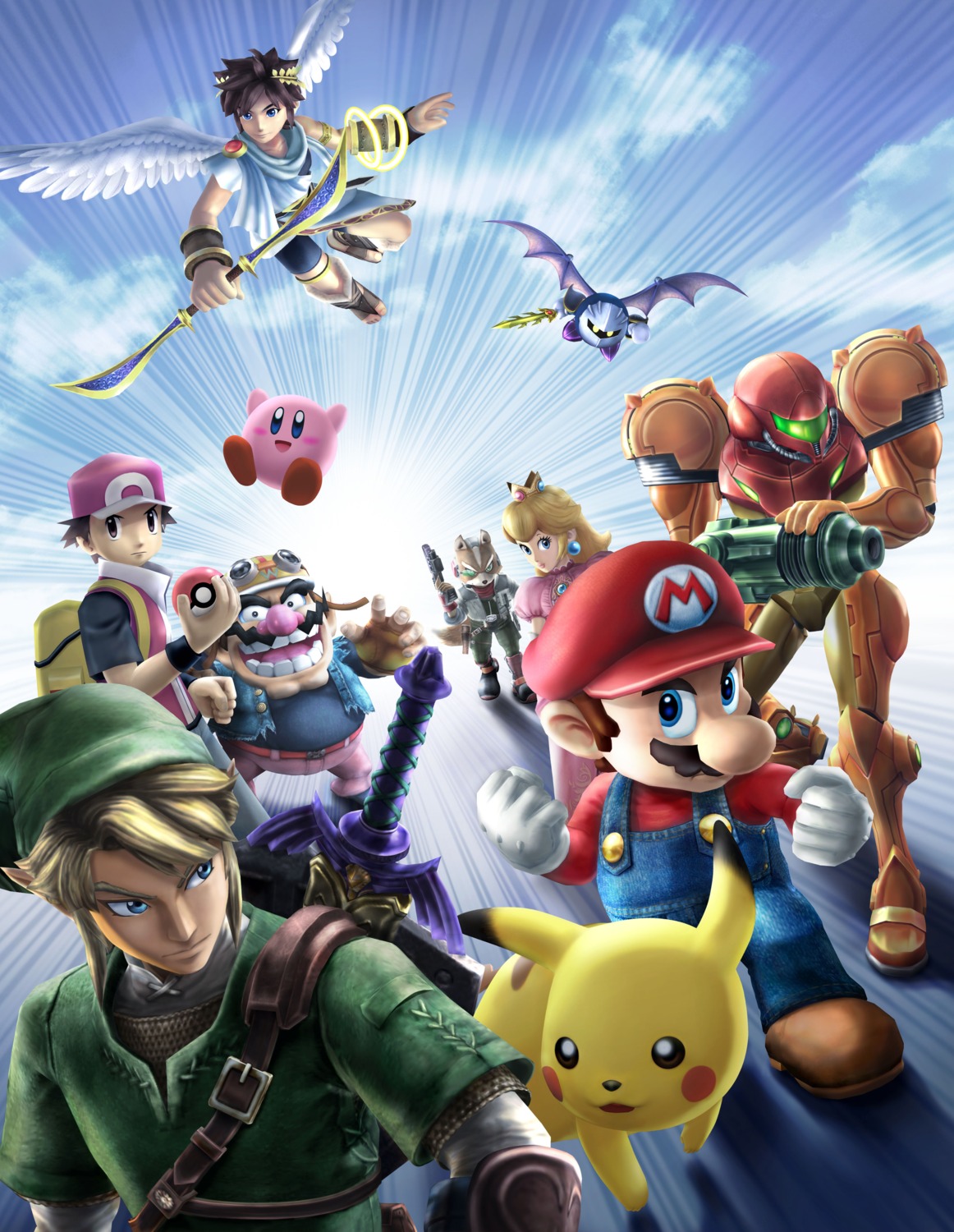 angel, armor, cg, devil, dress, fox_mccloud, gun, kid_icarus