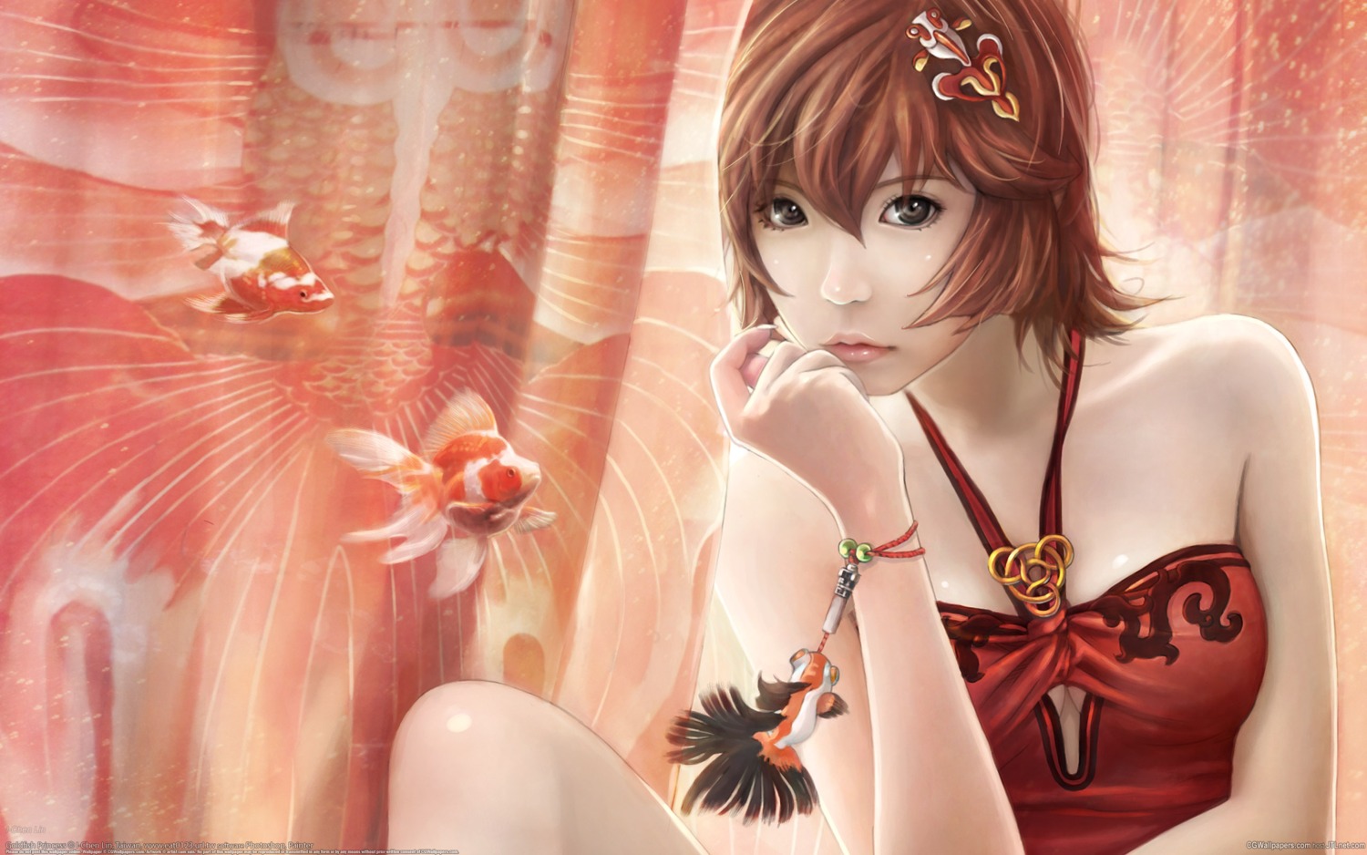 chinadress, eat, wallpaper, watermark