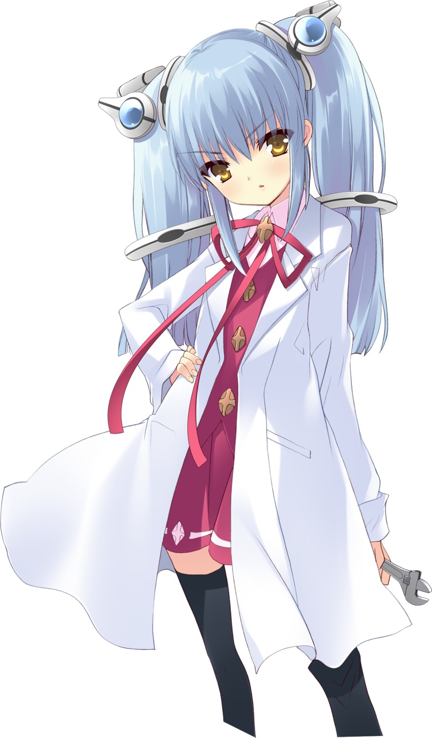flyable_heart, ito_noizi, kujou_kururi, thighhighs, unisonshift