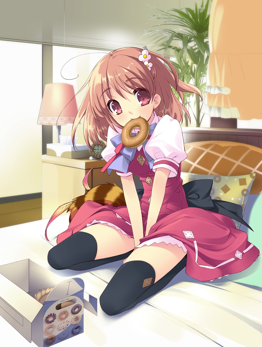 flyable_heart, inaba_yui, ito_noizi, seifuku, thighhighs, unisonshift
