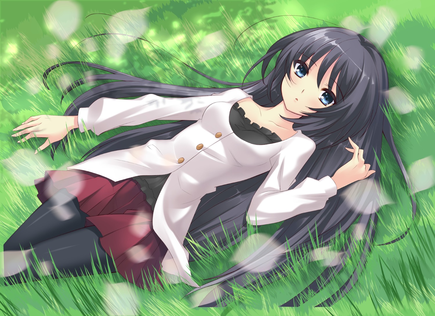 flyable_heart, ito_noizi, kimi_no_nagori_wa_shizuka_ni_yurete, pantyhose, shirasagi_mayuri, unisonshift