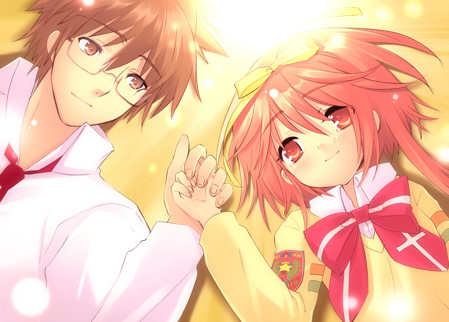 akihime_sumomo, ito_noizi, megane, nanatsuiro_drops, seifuku, tsuwabuki_masaharu