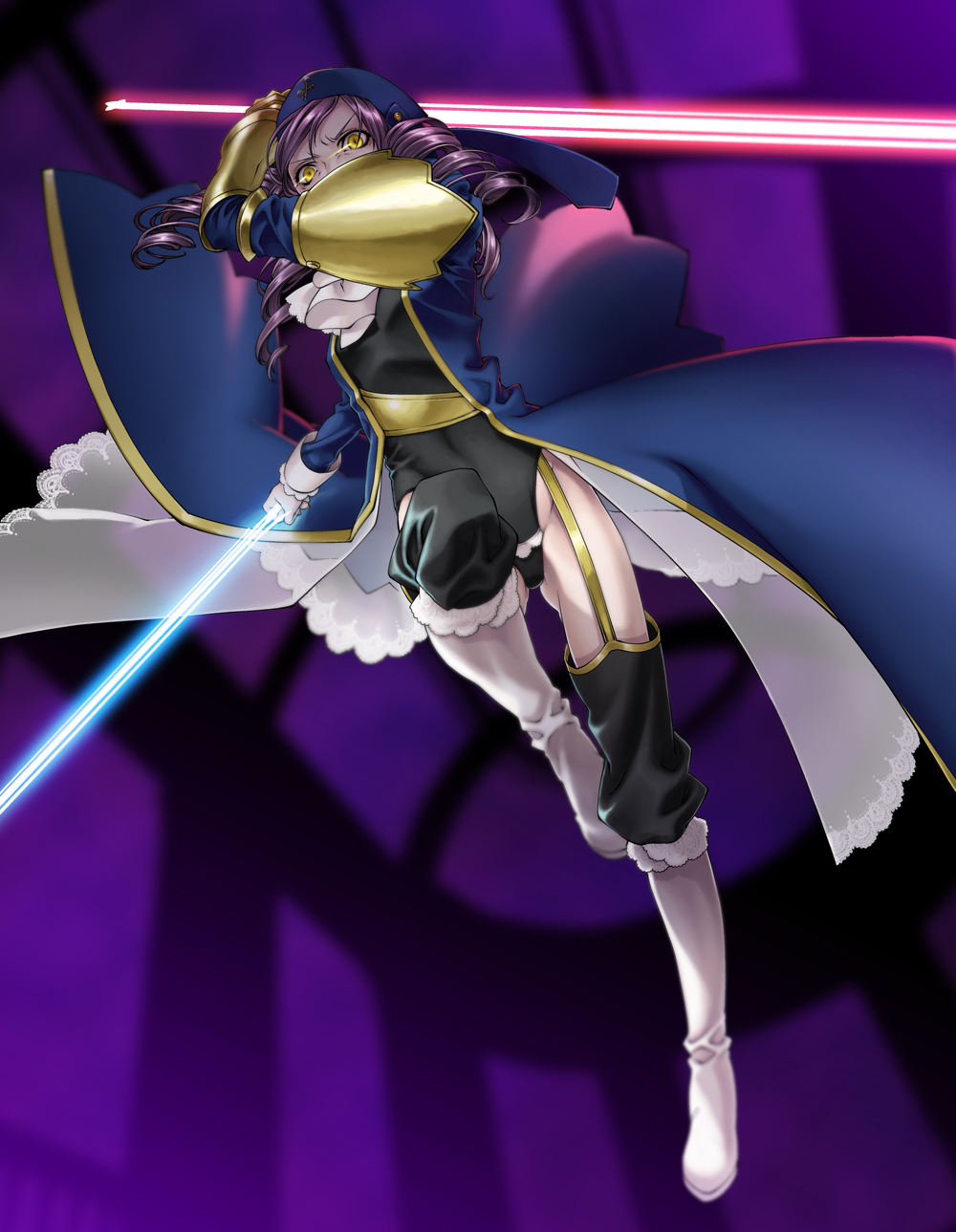 dlanor_a_knox, otearai, thighhighs, umineko_no_naku_koro_ni