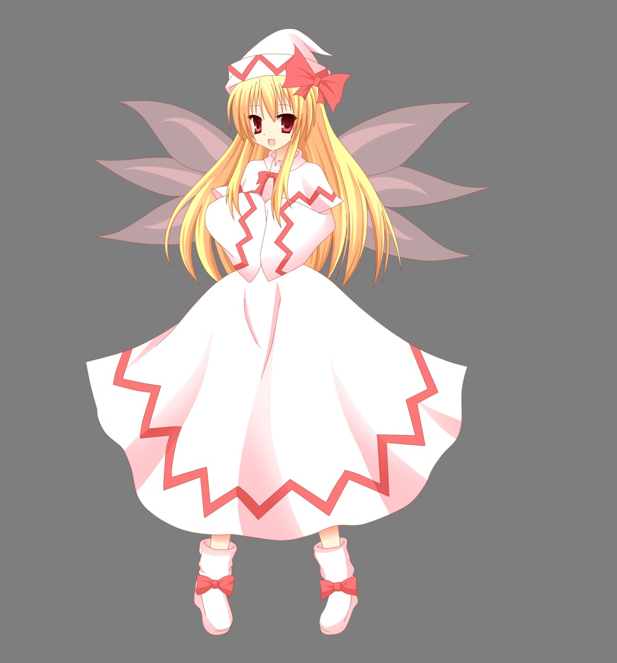 kuromari, lily_white, touhou, transparent_png, wings