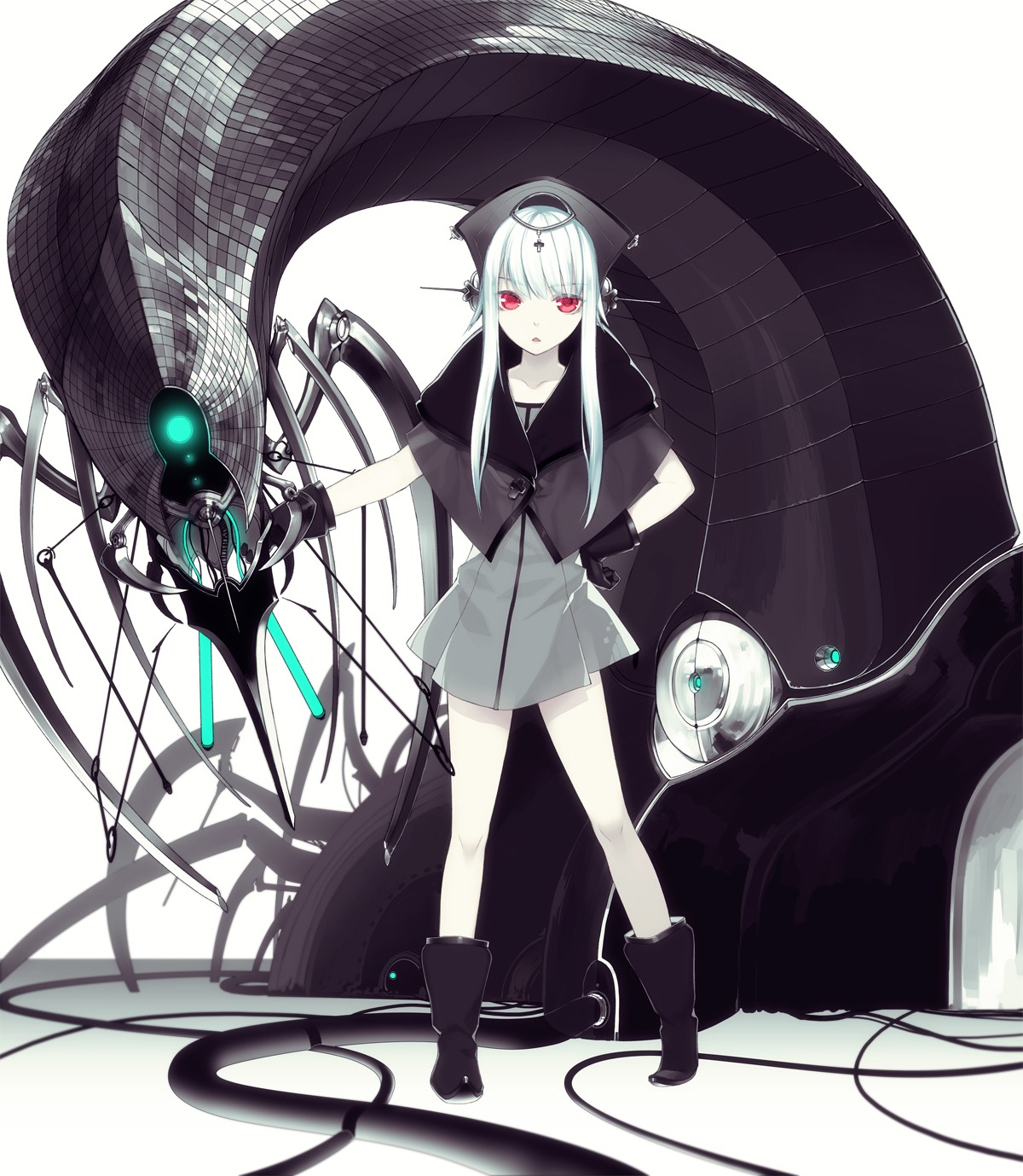 headphones, kimura_daisuke, mecha