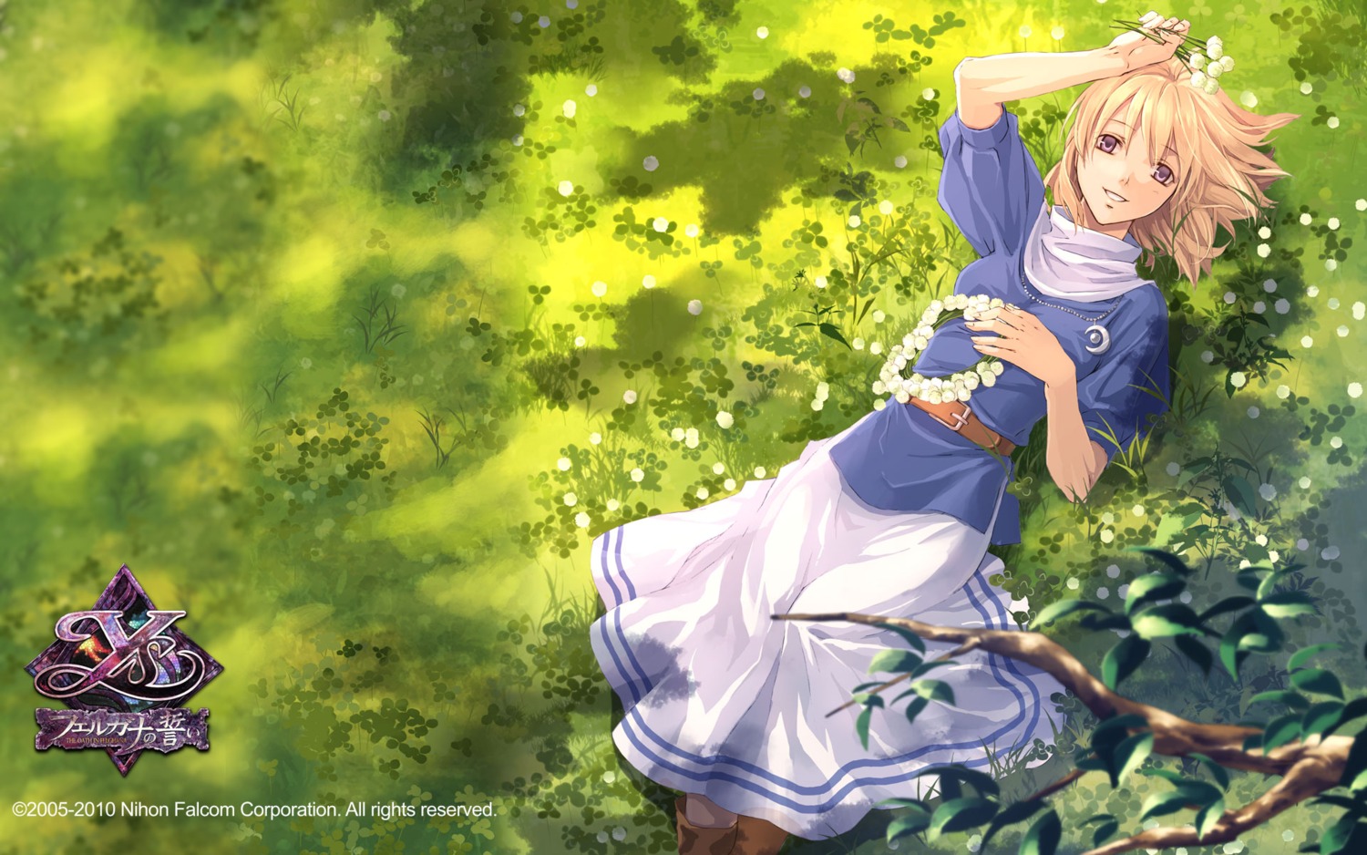 elena_stoddart, falcom, wallpaper, ys, ys:_the_oath_in_felghana