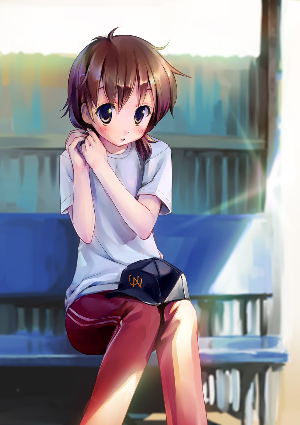 gym_uniform, ookiku_furikabutte, takoyaki