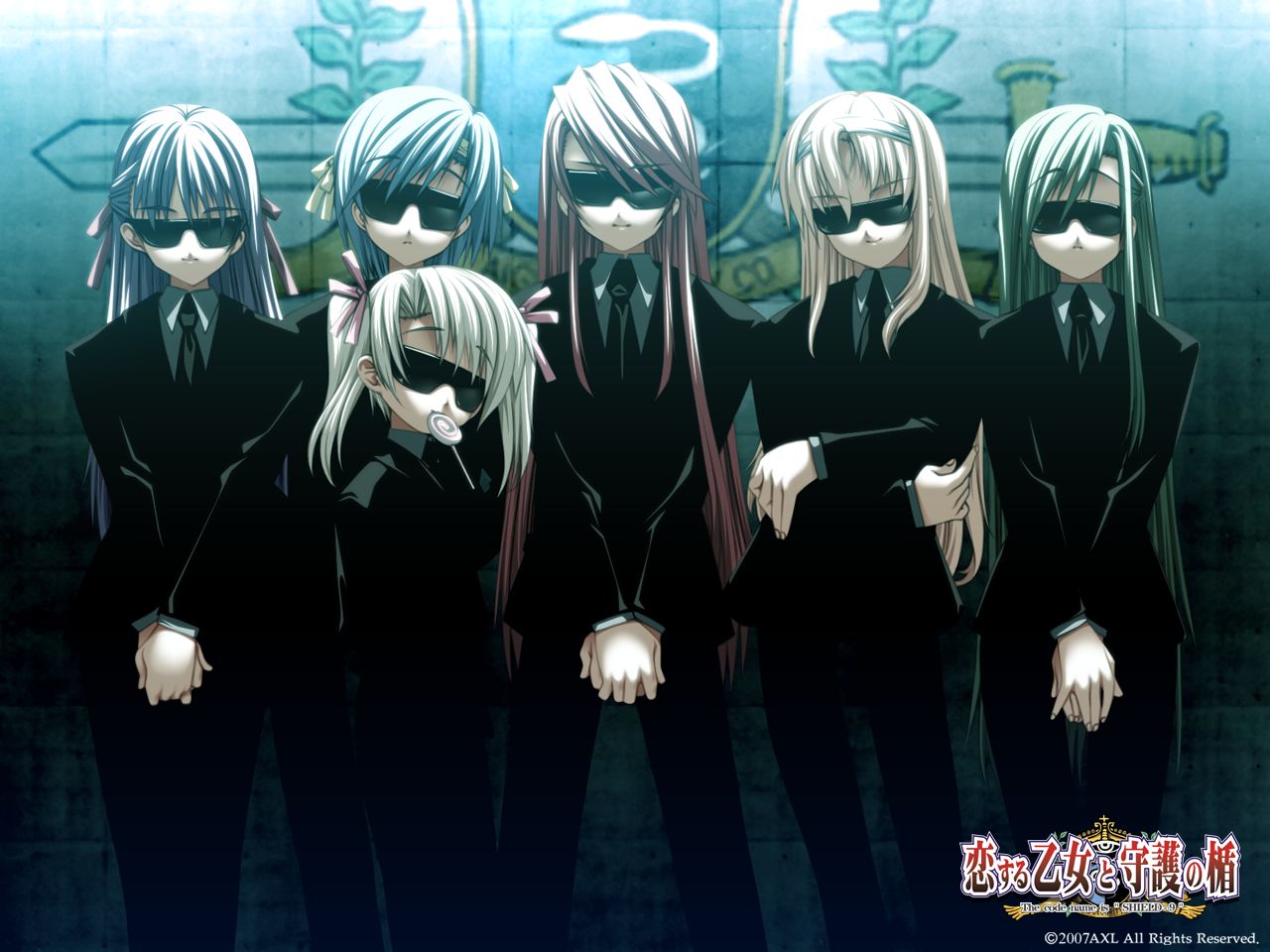 axl, business_suit, homura_yuuri, kasugazaki_yukino, koisuru_otome_to_syugo_no_tate, megane, sanada_setsuko, senomoto_hisashi, shinjou_marina, tsubakihara_ren, wallpaper, yamada_taeko