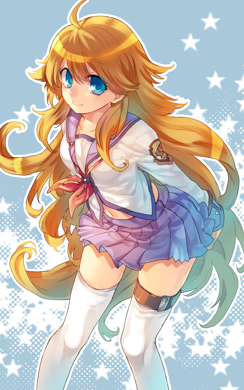 angel_beats!, seifuku, sekine_shiori, tenkuu_sphere, thighhighs