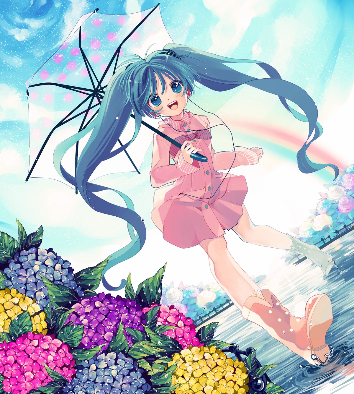 amazawa_koma, dress, hatsune_miku, vocaloid