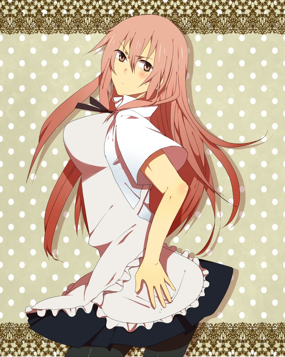 fujikiti, pantyhose, takanashi_souta, trap, working!!