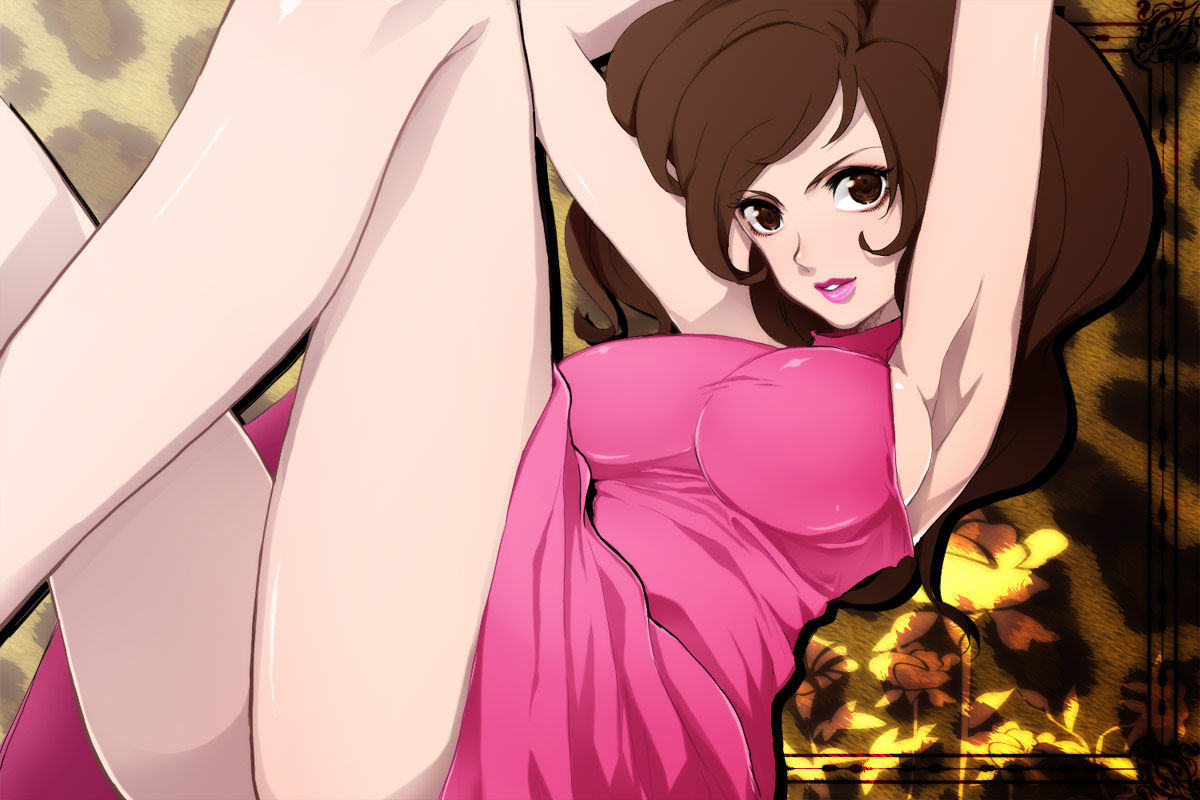 dress, hattori, lupin_iii, mine_fujiko