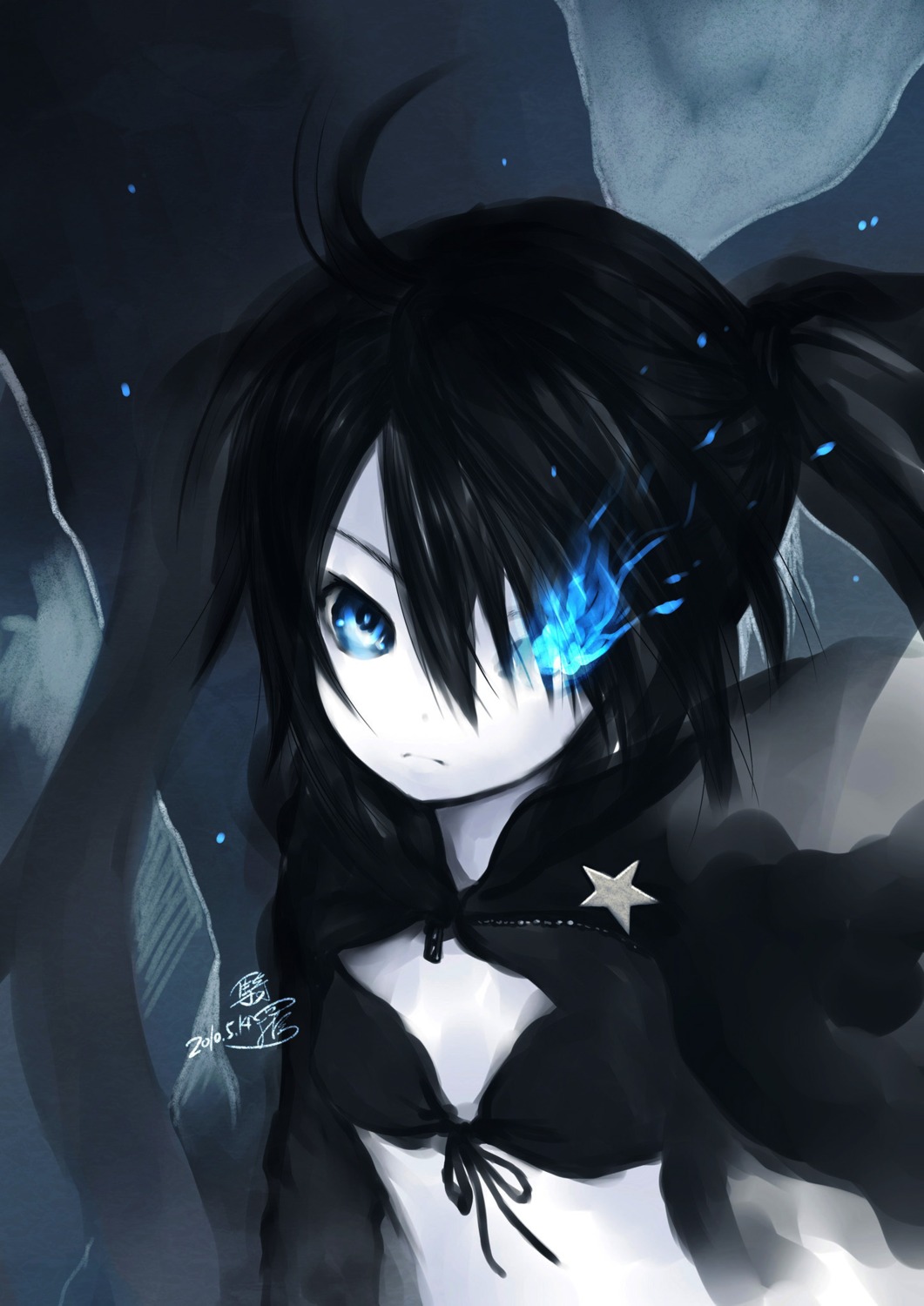 black_rock_shooter, black_rock_shooter_(character), kiran, vocaloid