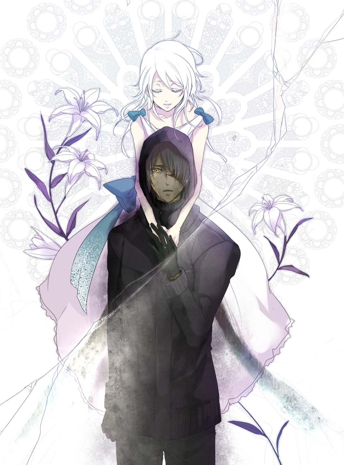dress, koko_(oyasuminasai), nier, nier_(character), nier_replicant, yonah