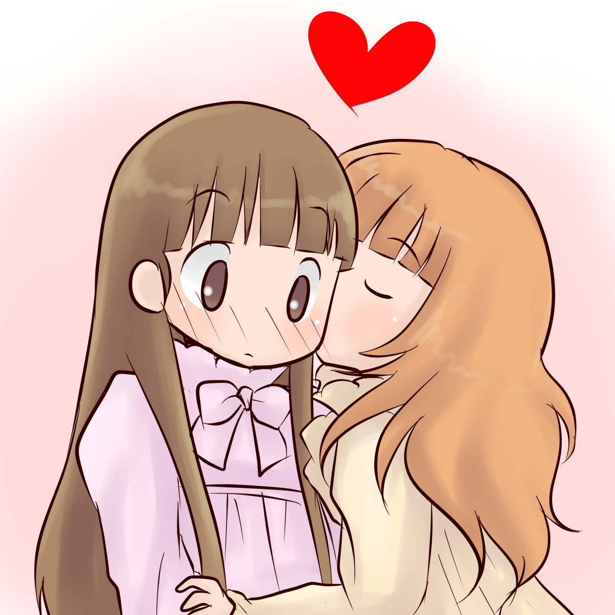 maiko, minase_iori, pajama, takatsuki_yayoi, the_idolm@ster, yuri
