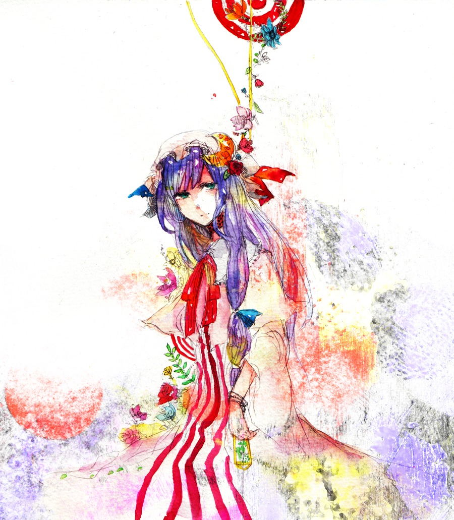 patchouli_knowledge, sakuma, touhou