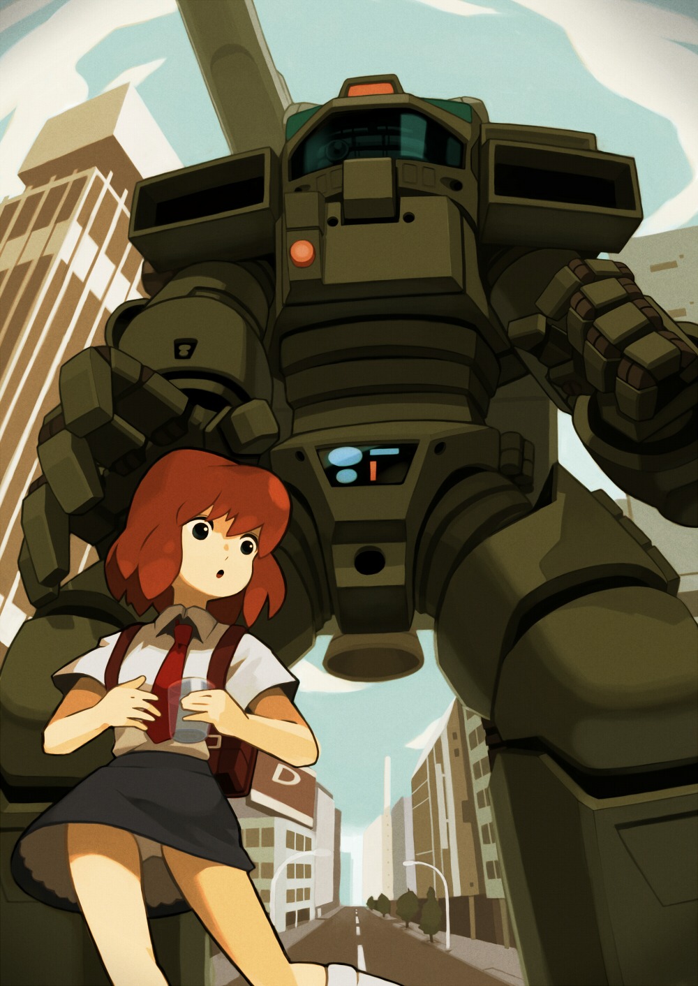 mecha, pantsu, seifuku, starship_troopers, tomioka_jirou