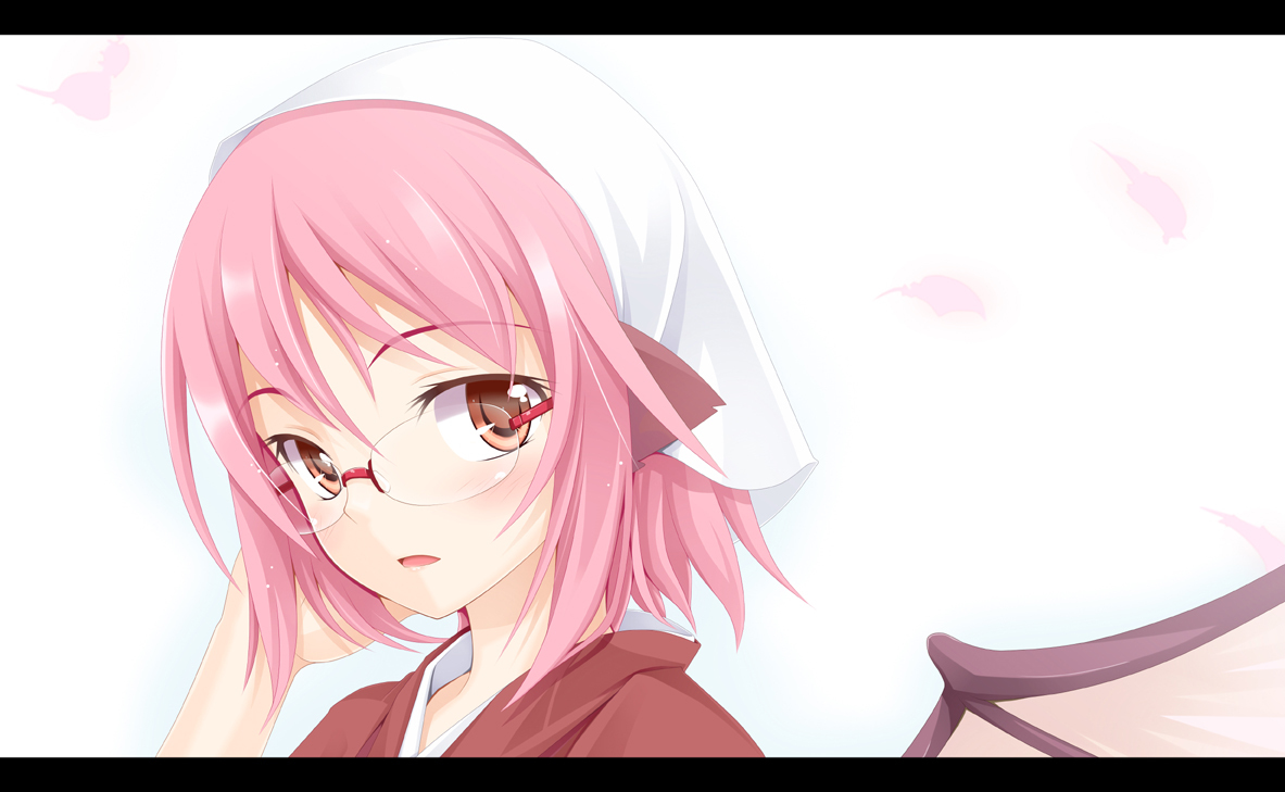 animal_ears, kimono, megane, mystia_lorelei, ogami_kazuki, touhou, wings