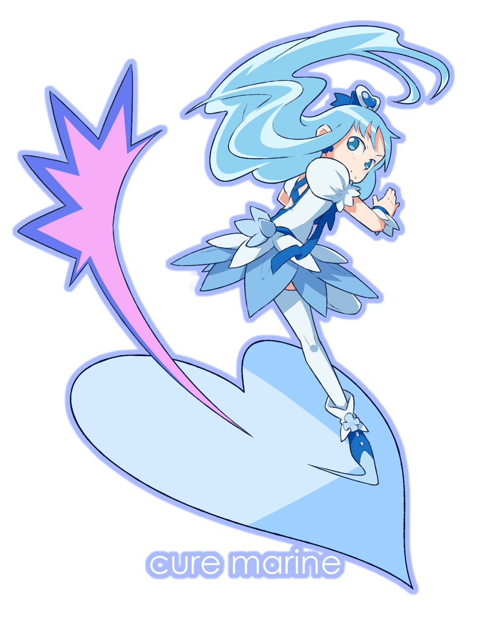 gishi, heartcatch_precure!, kurumi_erika, precure