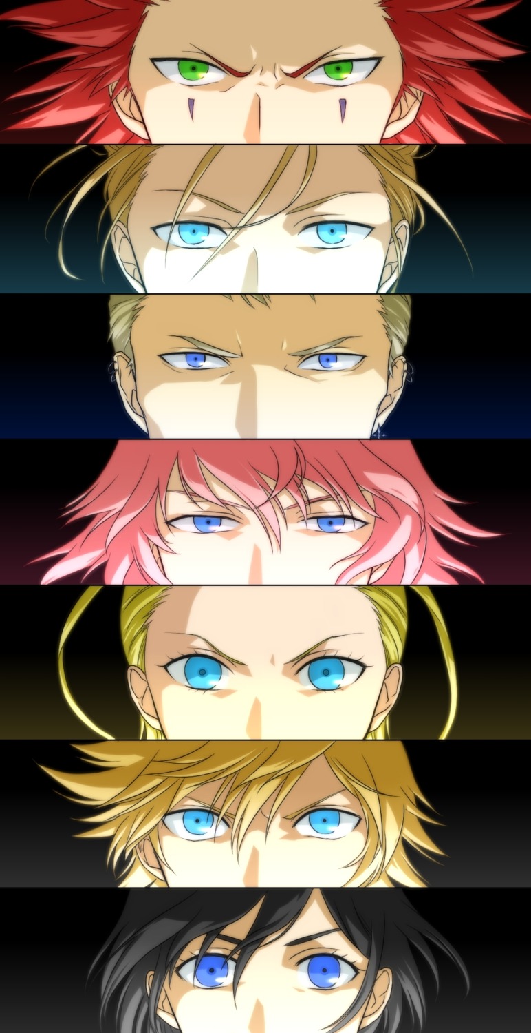 axel, demyx, kingdom_hearts, larxene, marluxia, okitsune, roxas