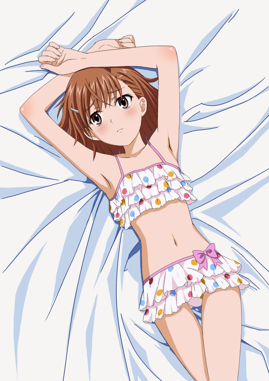 bikini, kamiko_to_seiryoku, misaka_mikoto, swimsuits, toaru_kagaku_no_railgun, toaru_majutsu_no_index