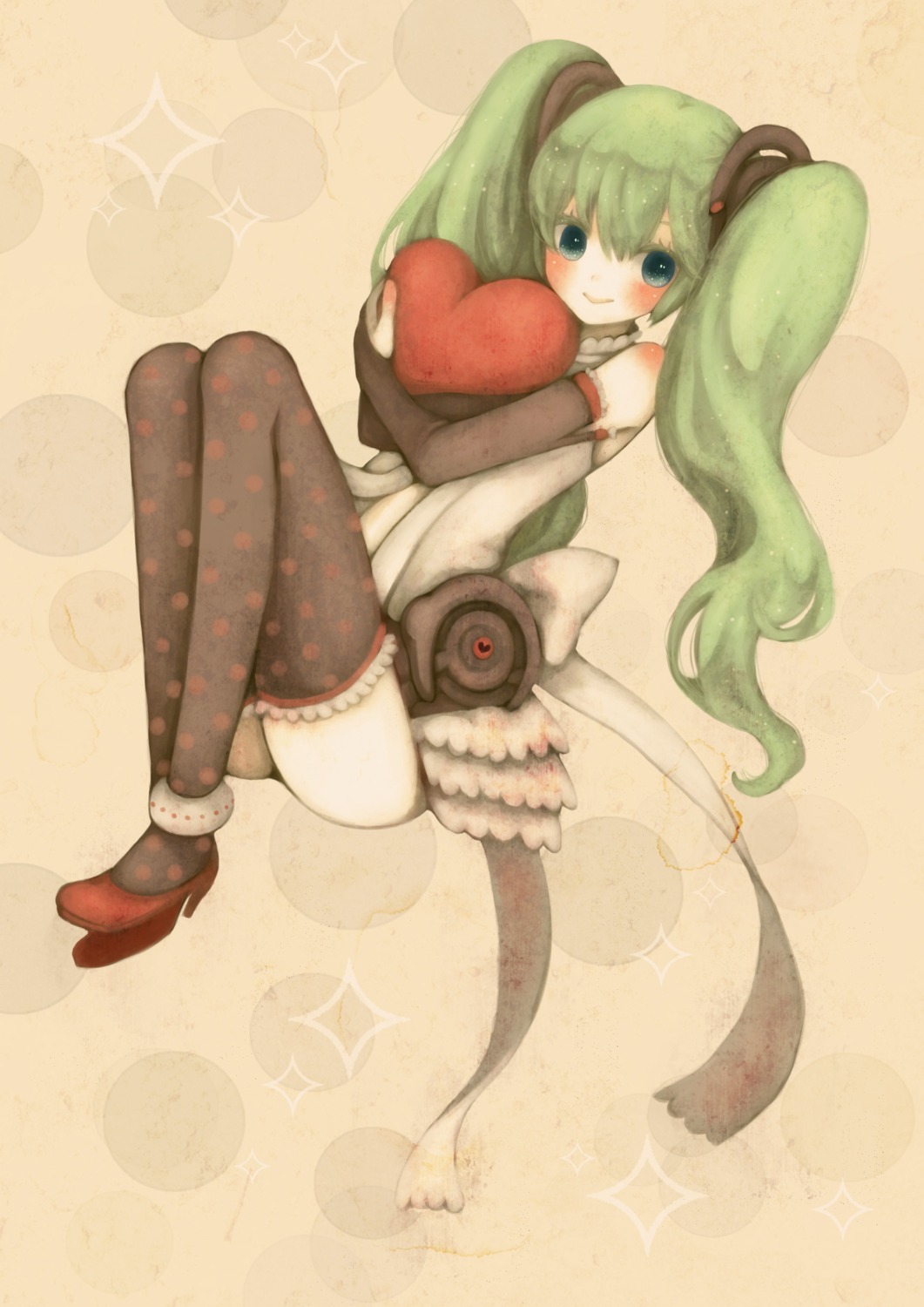 hatsune_miku, miku_append, mizutamako, vocaloid, vocaloid_append