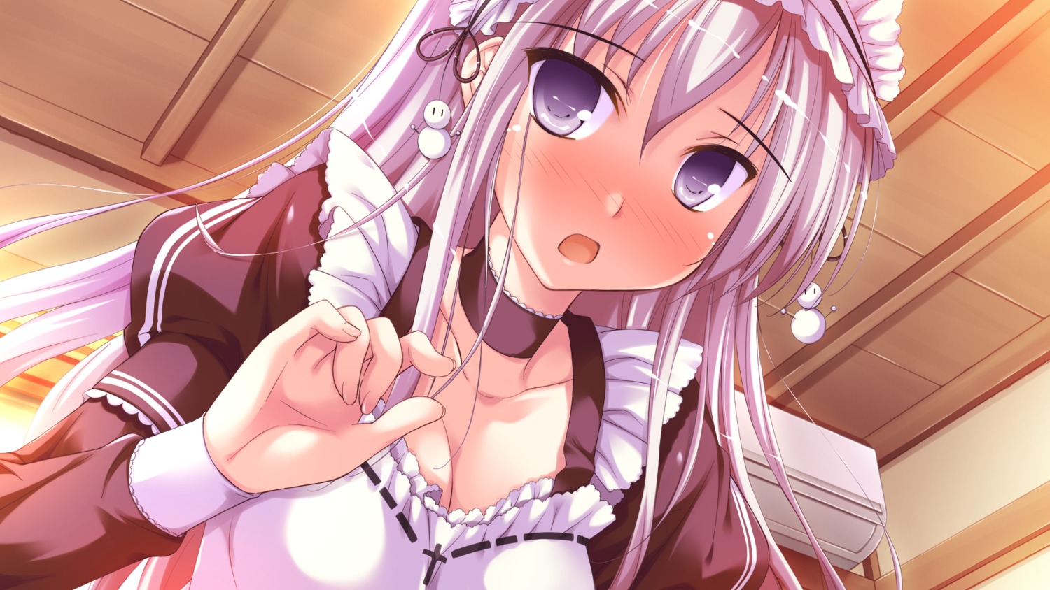 cleavage, game_cg, iro_ni_ide_ni_keri_waga_koi_wa, ko~cha, maid, misono_misono, windmill
