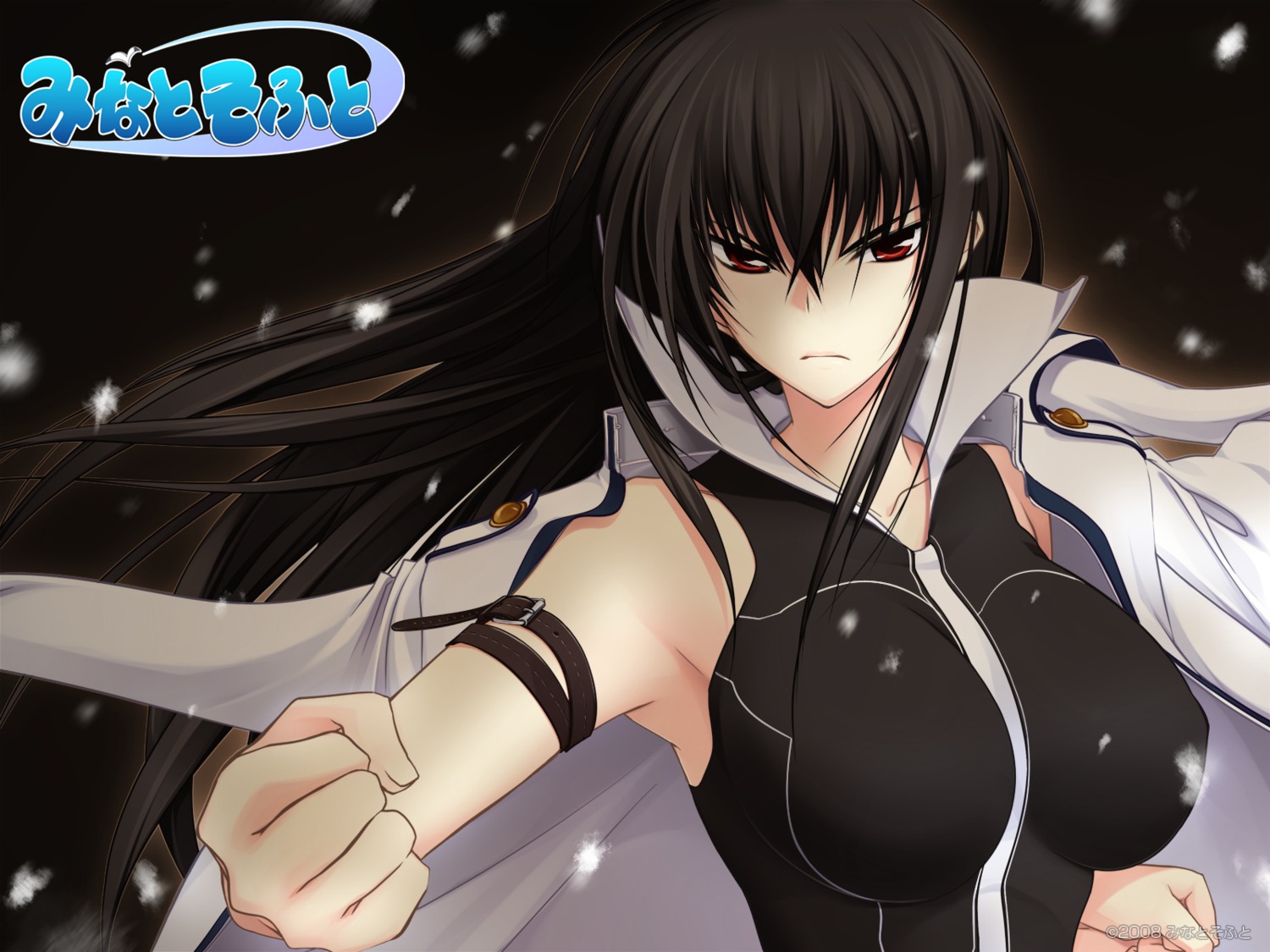 kawagishi_keitarou, kawakami_momoyo, maji_de_watashi_ni_koi_shinasai!, minato_soft, wallpaper