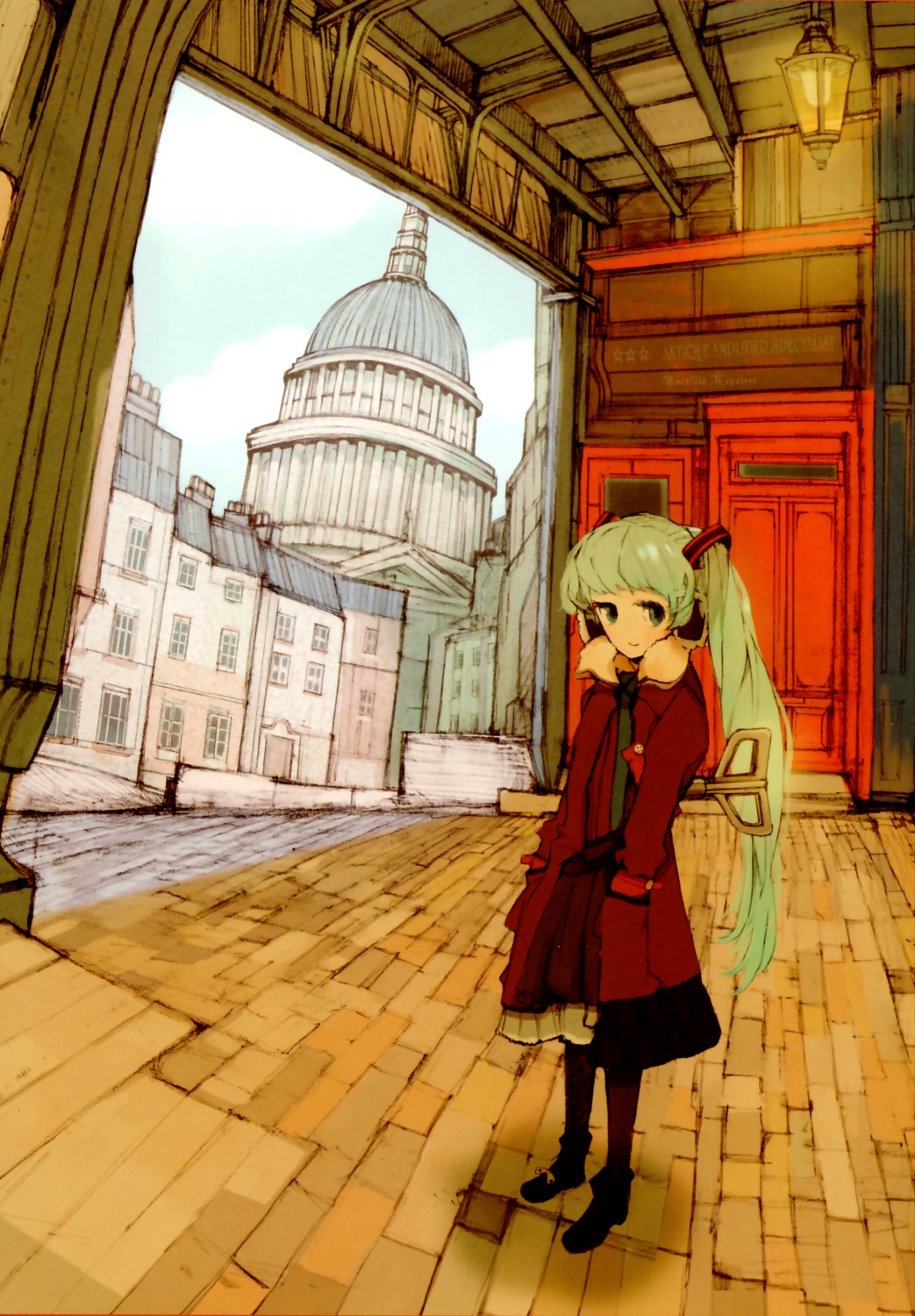 fumiyomogi, hatsune_miku, one_way, vocaloid