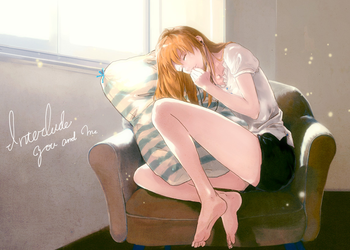 headphones, neon_genesis_evangelion, niko_(silent.whitesnow), souryuu_asuka_langley