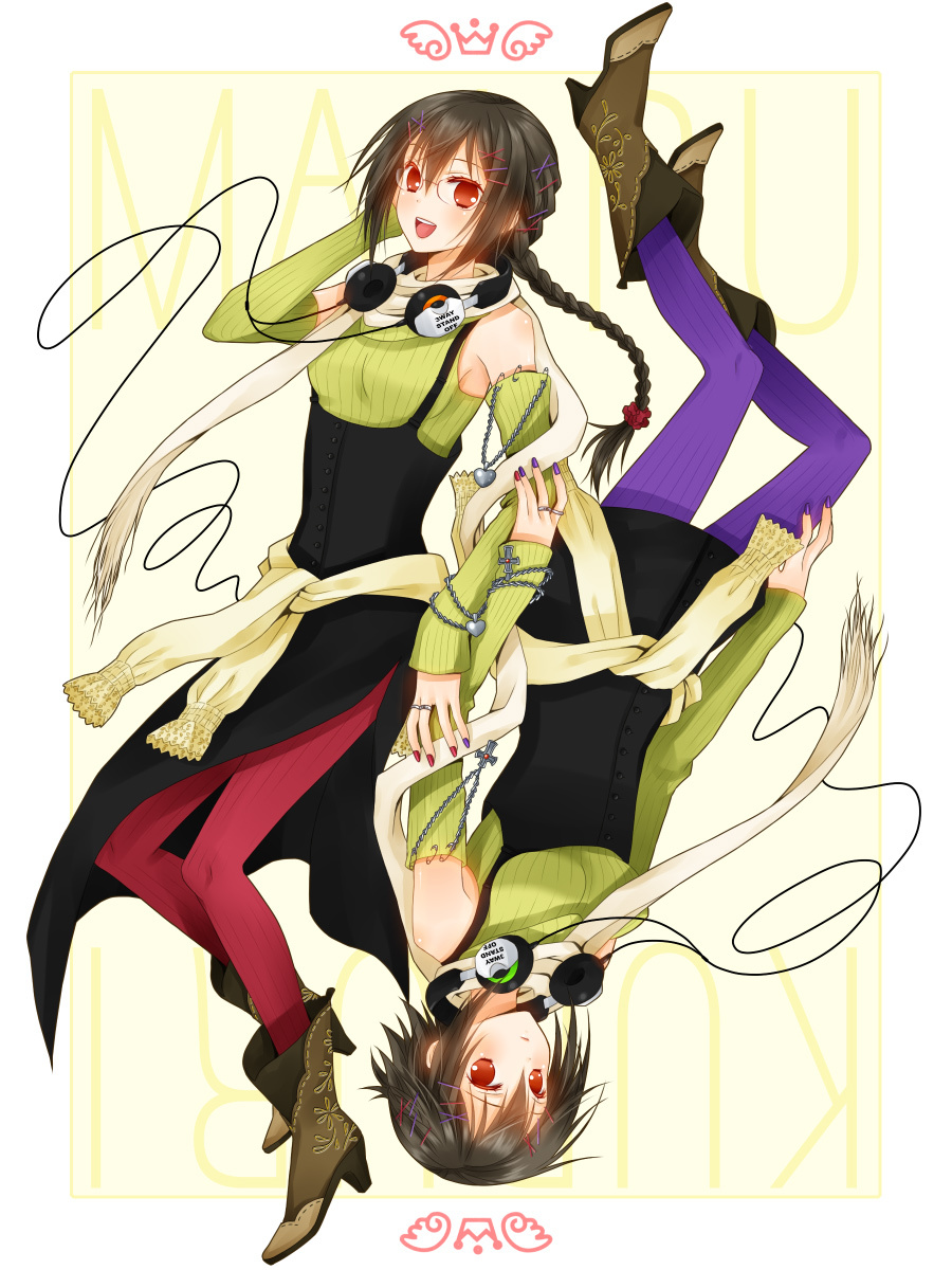 durarara!!, orihara_kururi, orihara_mairu, pantyhose, yuuno_(yukioka)
