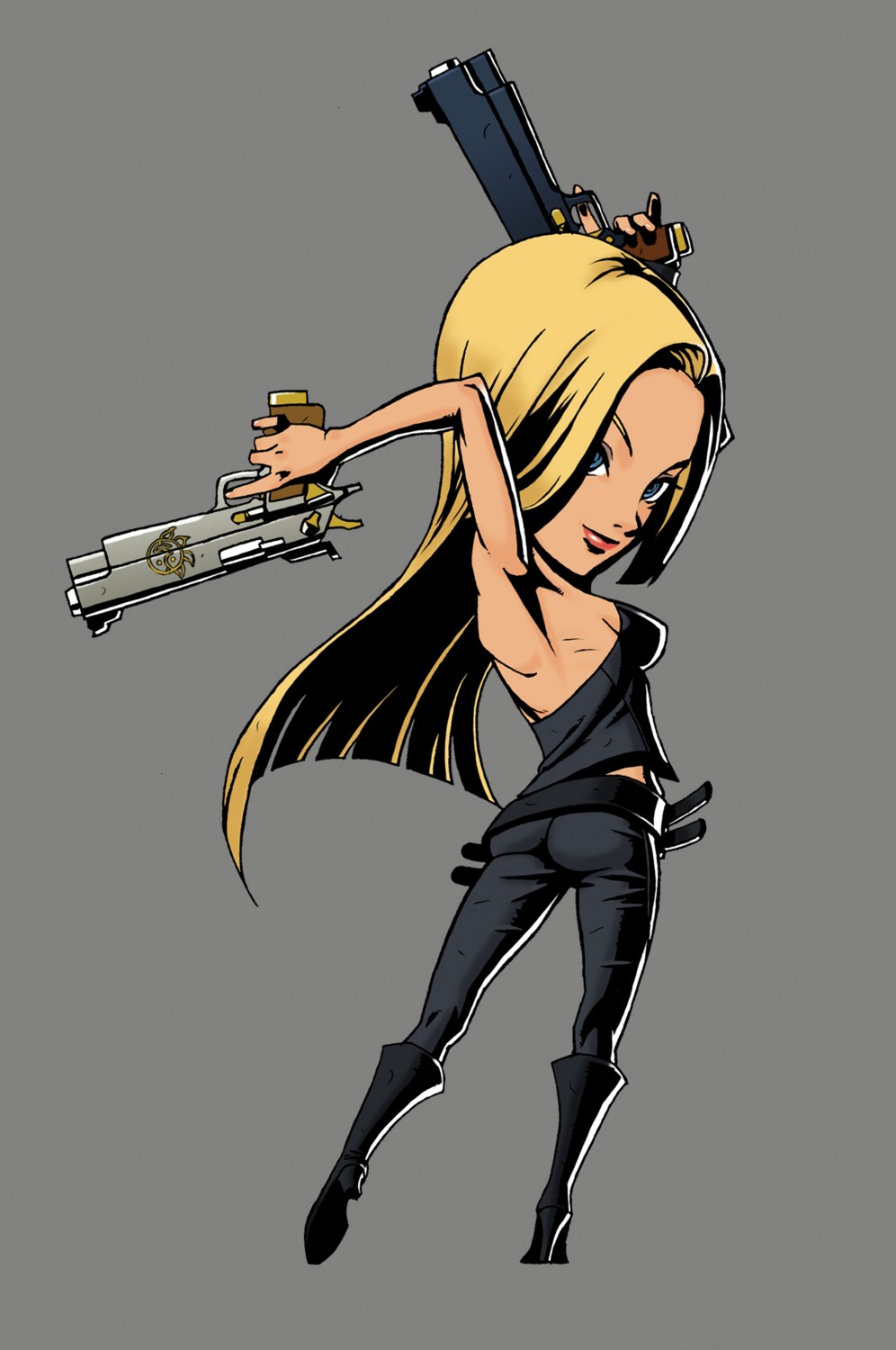 devil_may_cry, gun, trish