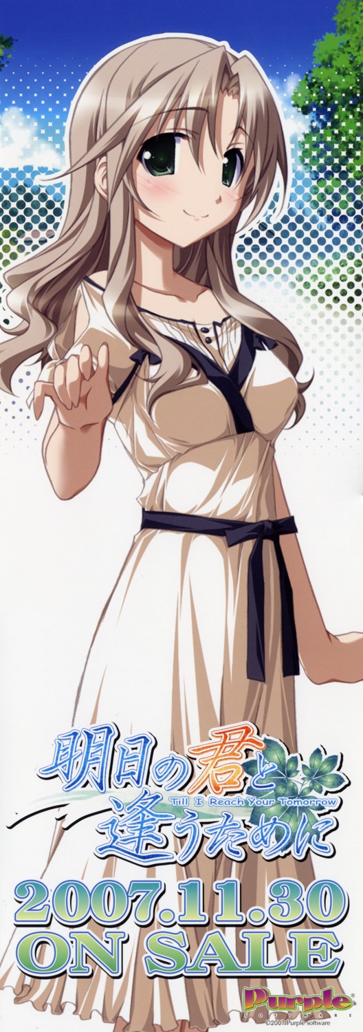 ashita_no_kimi_to_au_tame_ni, kurashima_tomoyasu, stick_poster, yuugiri_ruriko
