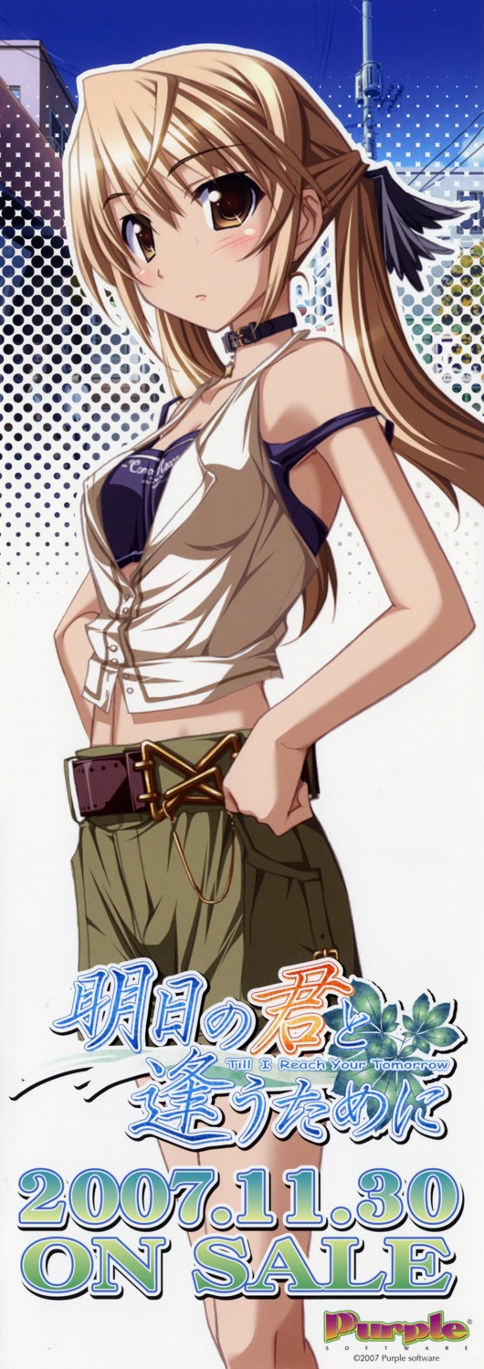ashita_no_kimi_to_au_tame_ni, kurashima_tomoyasu, stick_poster, tsukino_mai
