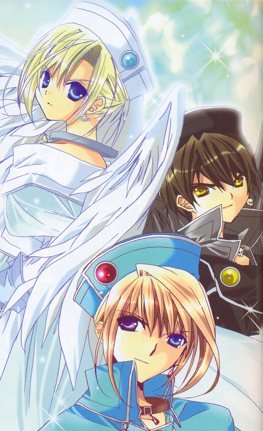 kamichama_karin, koge_donbo, kuga_jin, kujyou_kazune, nishikiori_michiru