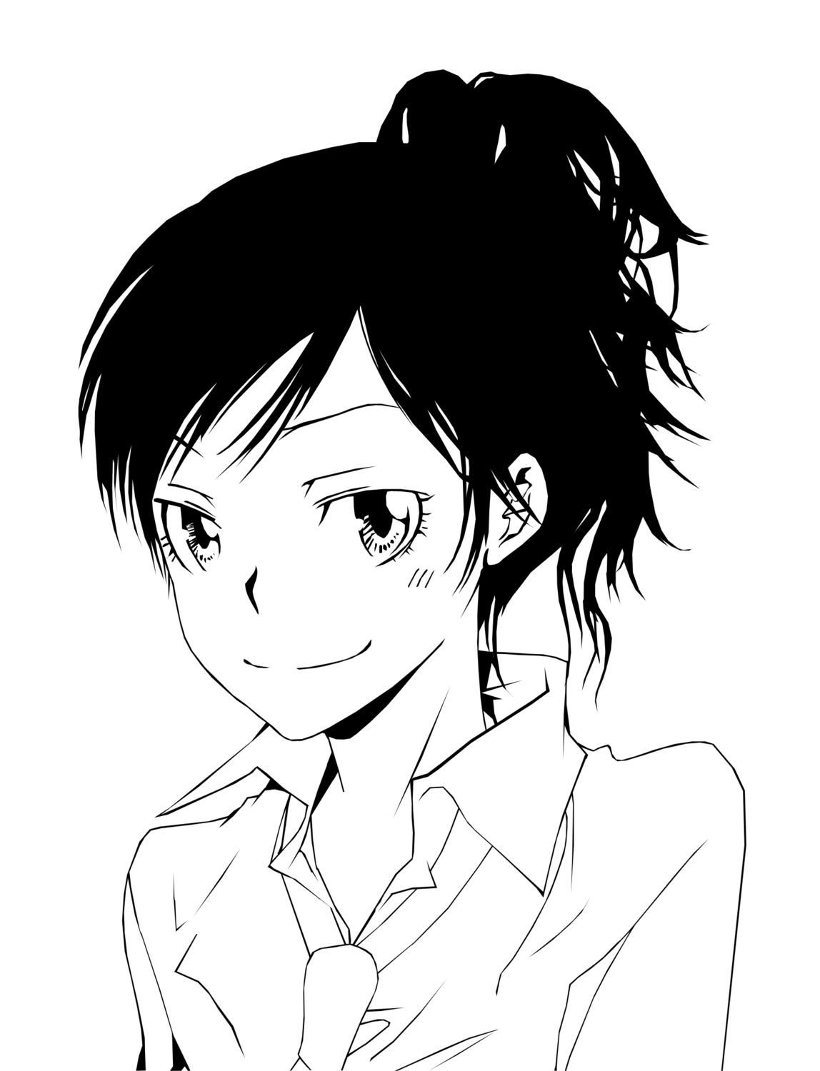 katekyo_hitman_reborn!, male, miura_haru, monochrome