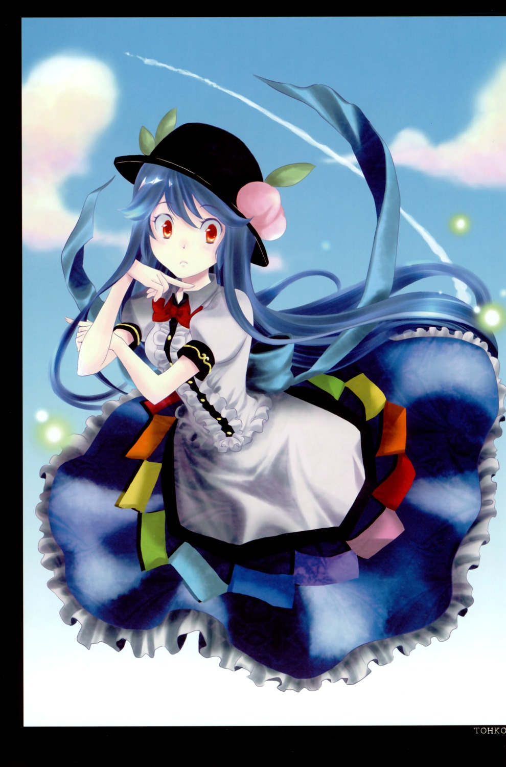 hinanawi_tenshi, kanno_touko, kyokutou_hanayome, touhou