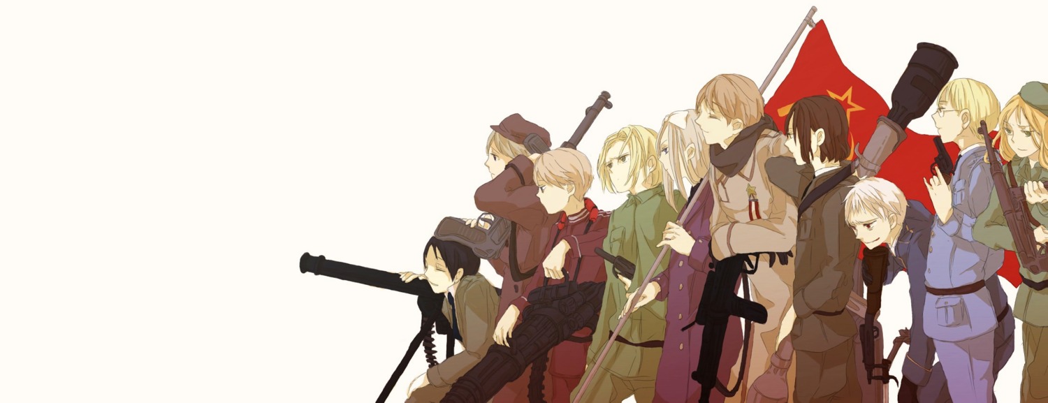 belarus, bulgaria, estonia, gun, hetalia_axis_powers, hungary, latvia, lithuania, poland, prussia, russia, ukraine