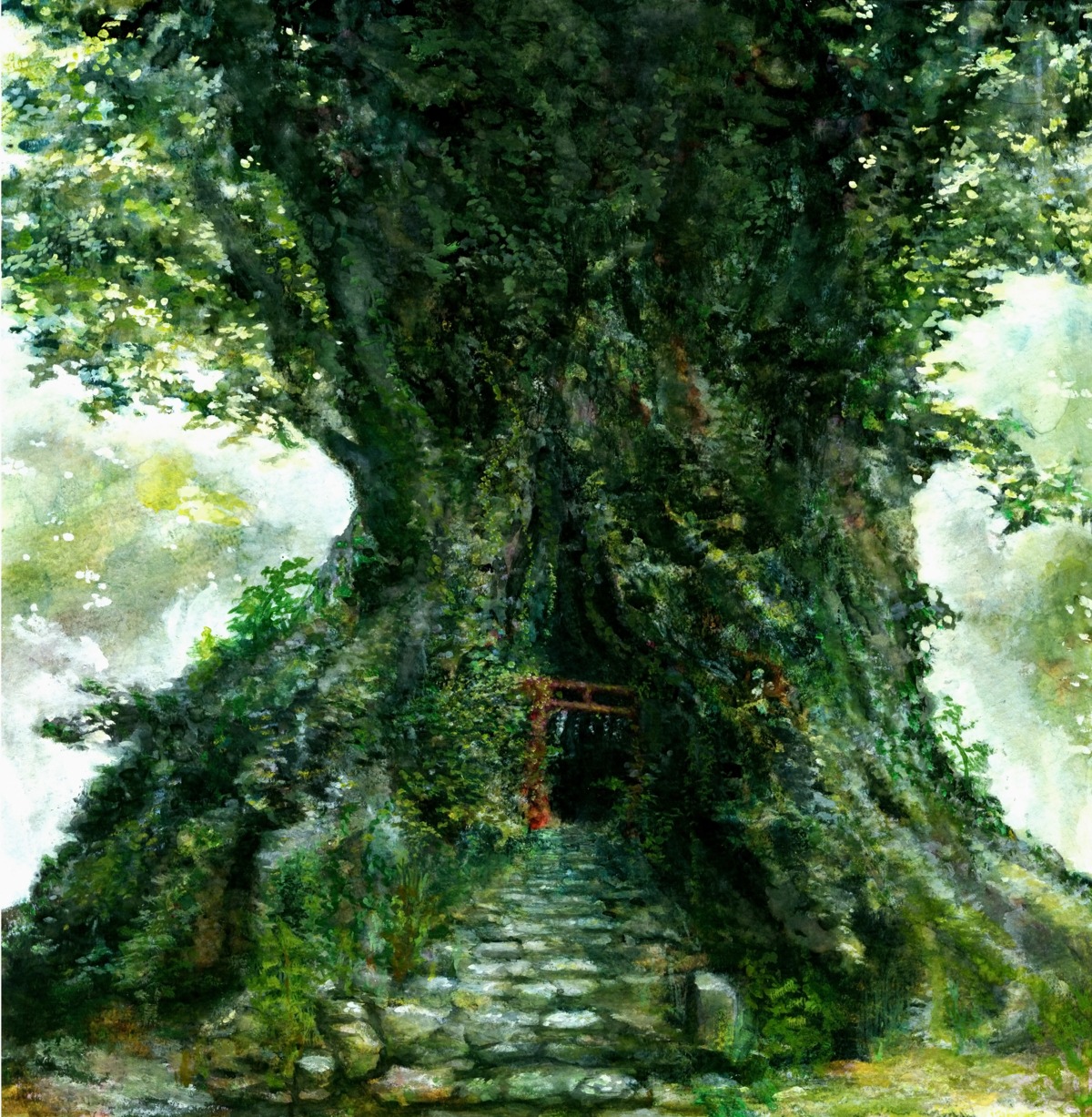 landscape, ritsu_(roboroboro)