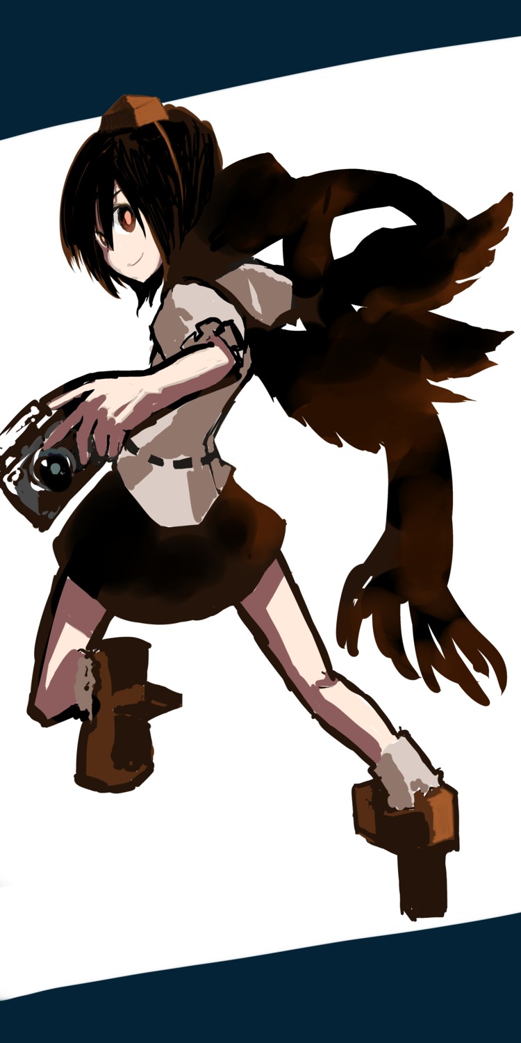 ritsu_(roboroboro), shameimaru_aya, touhou