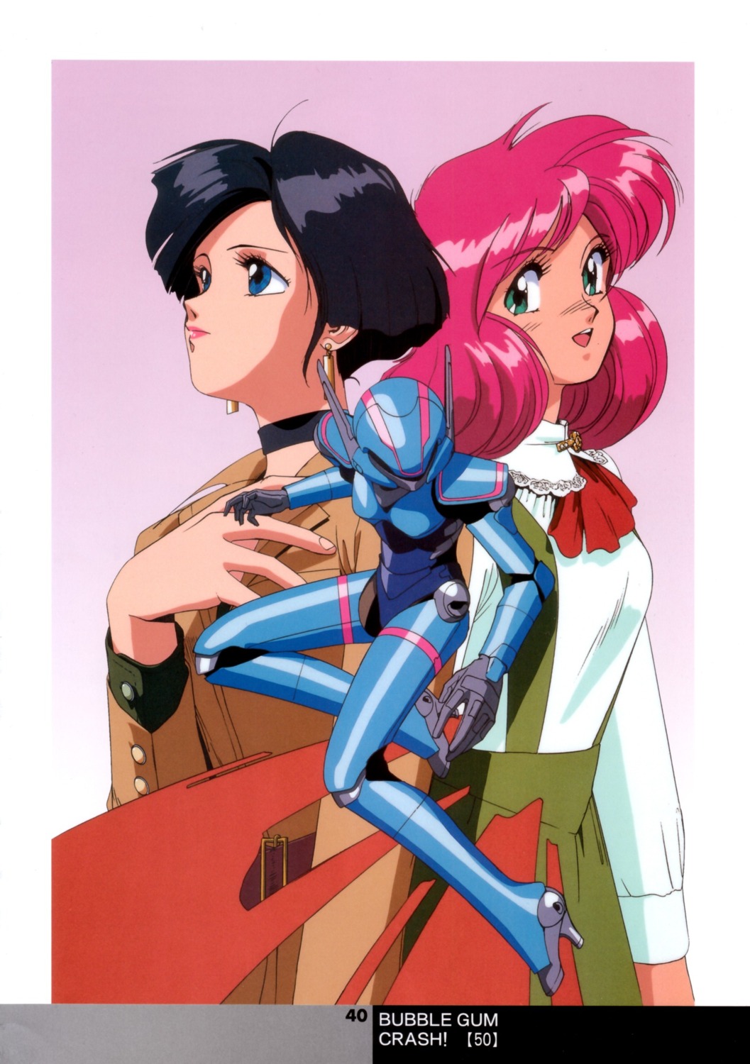 asagiri_priscilla, bubblegum_crisis, nene_romanova, sonoda_kenichi, yamazaki_linna